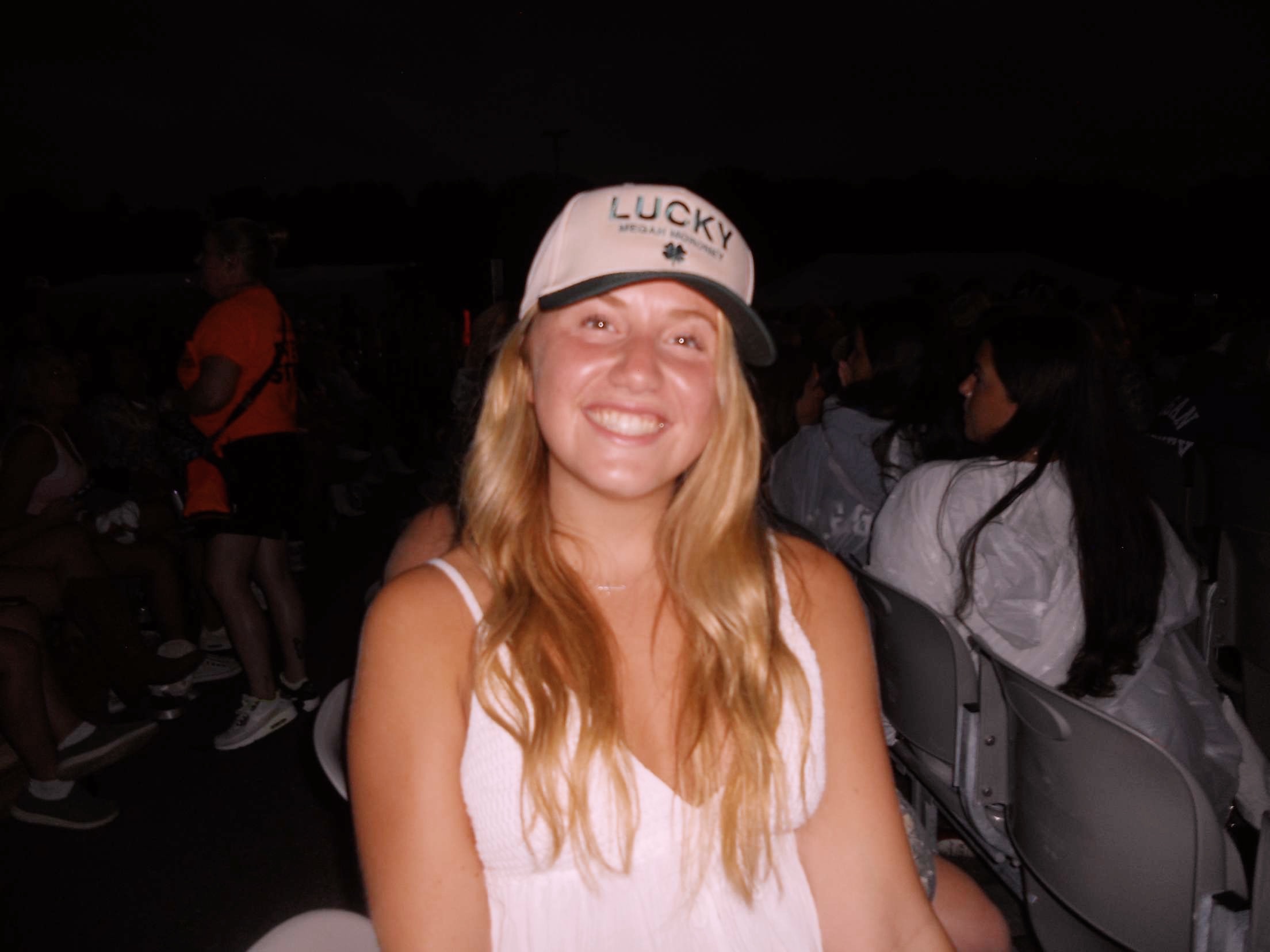 Me at a concert